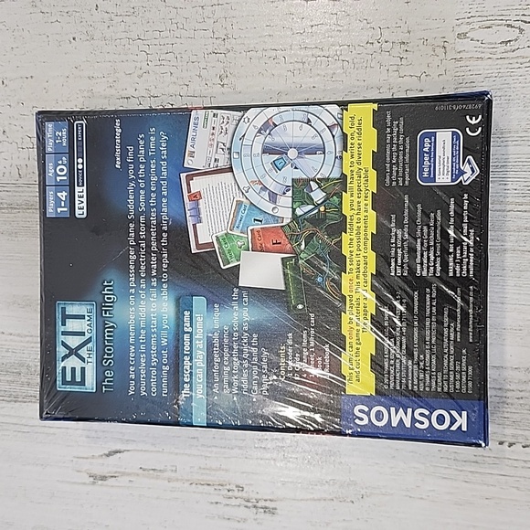 Exit The Game The Stormy Flight Kosmos escape room game play at home NEW - Picture 2 of 8